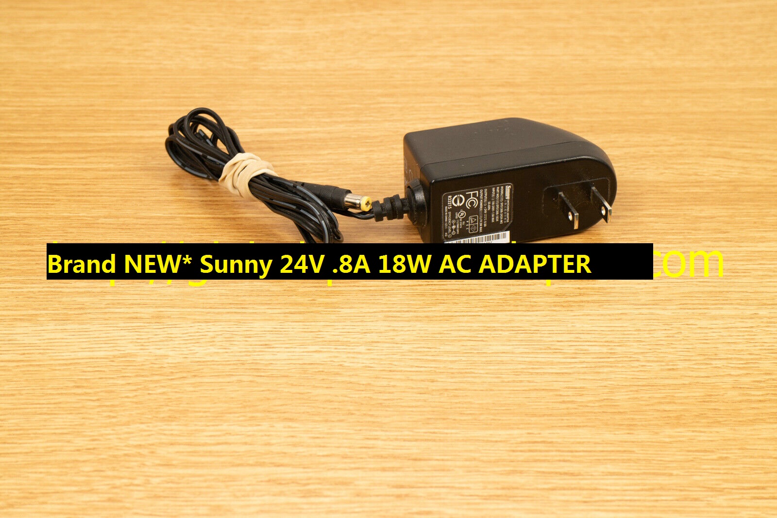 *100% Brand NEW* Sunny SYS1308-2424-W2 24V .8A 18W AC ADAPTER POWER SUPPLY